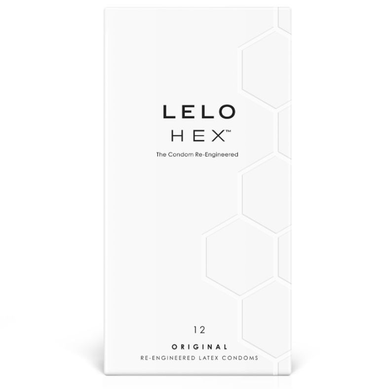 preservativo hex lelo caja de 12 condones. la mejor calidad en nuestro sexshop online
