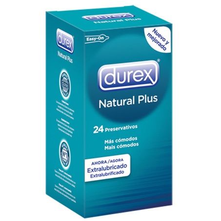 preservativos natural plus durex caja 24 unidades condones sexshop online y tienda erotica santubearsex